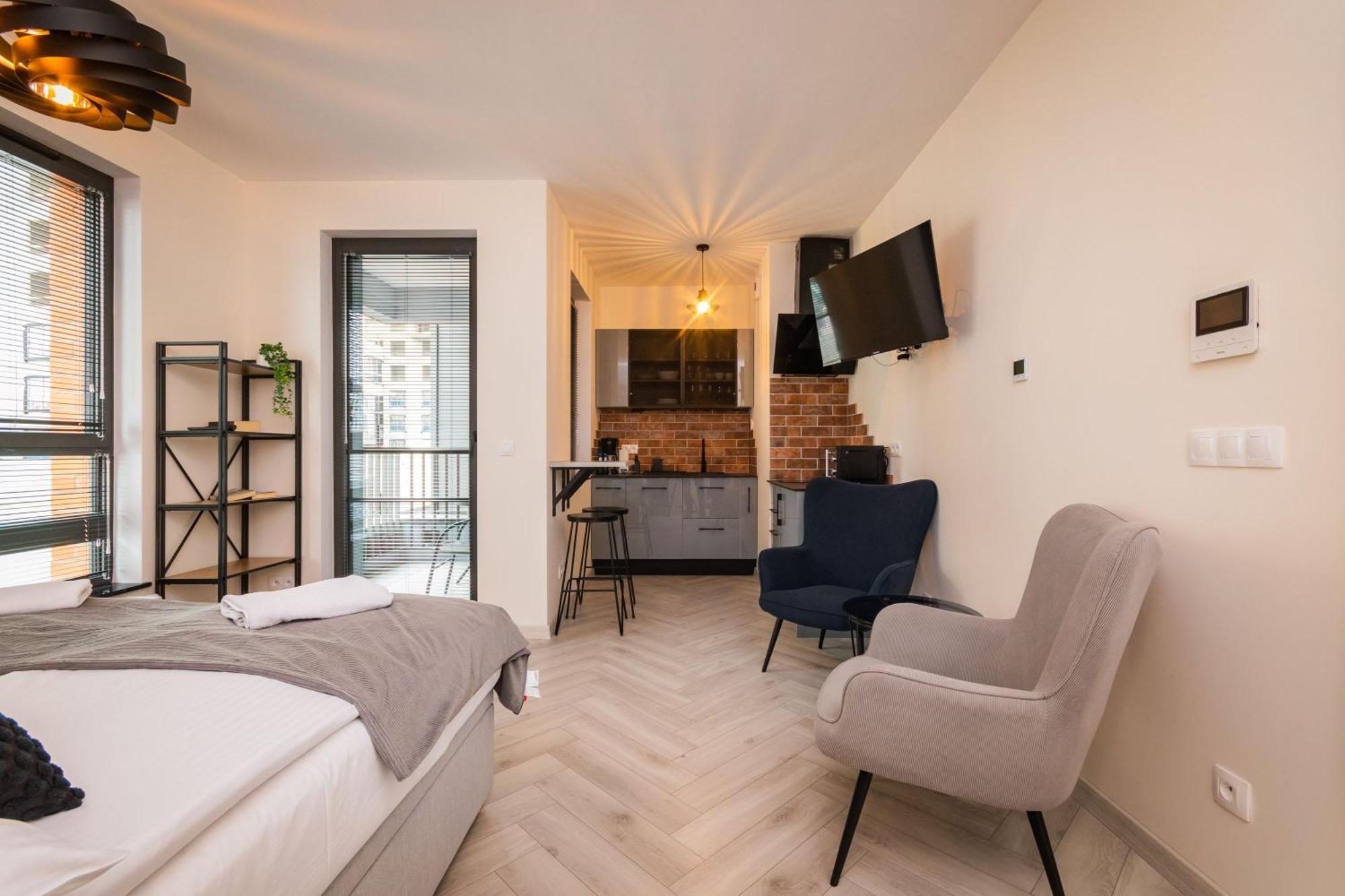 Doki Studio Stocznia By Grand Apartments Gdańsk Extérieur photo